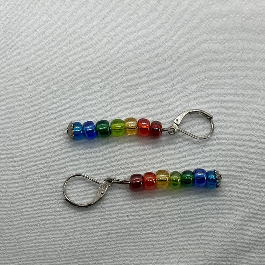 Sølv brioche med den klareste regnbue