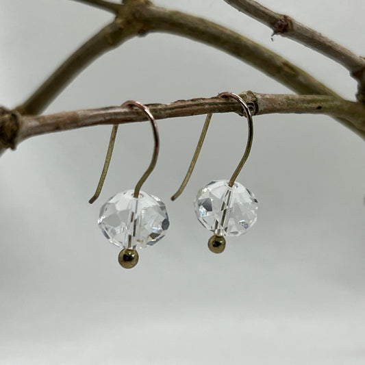 Messing ørekrog med Krystal