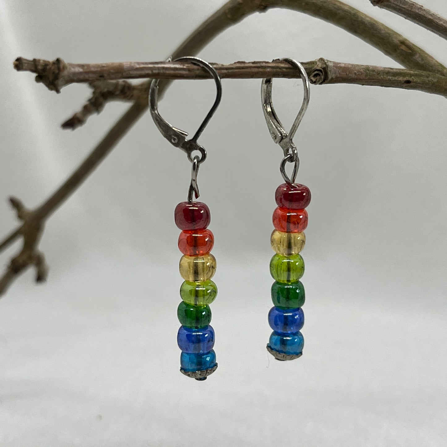 Sølv brioche med den klareste regnbue