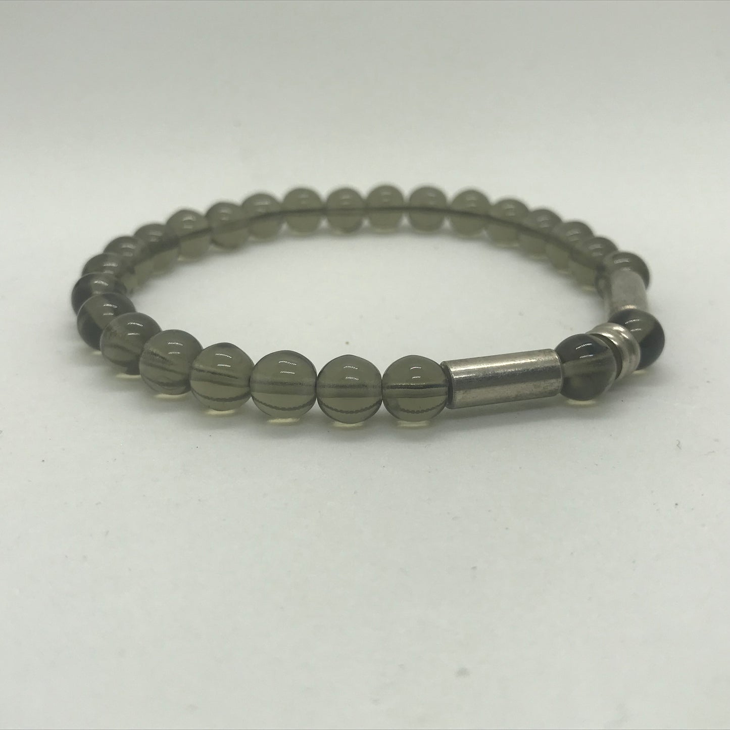 Armbånd røgfarvet Kvarts